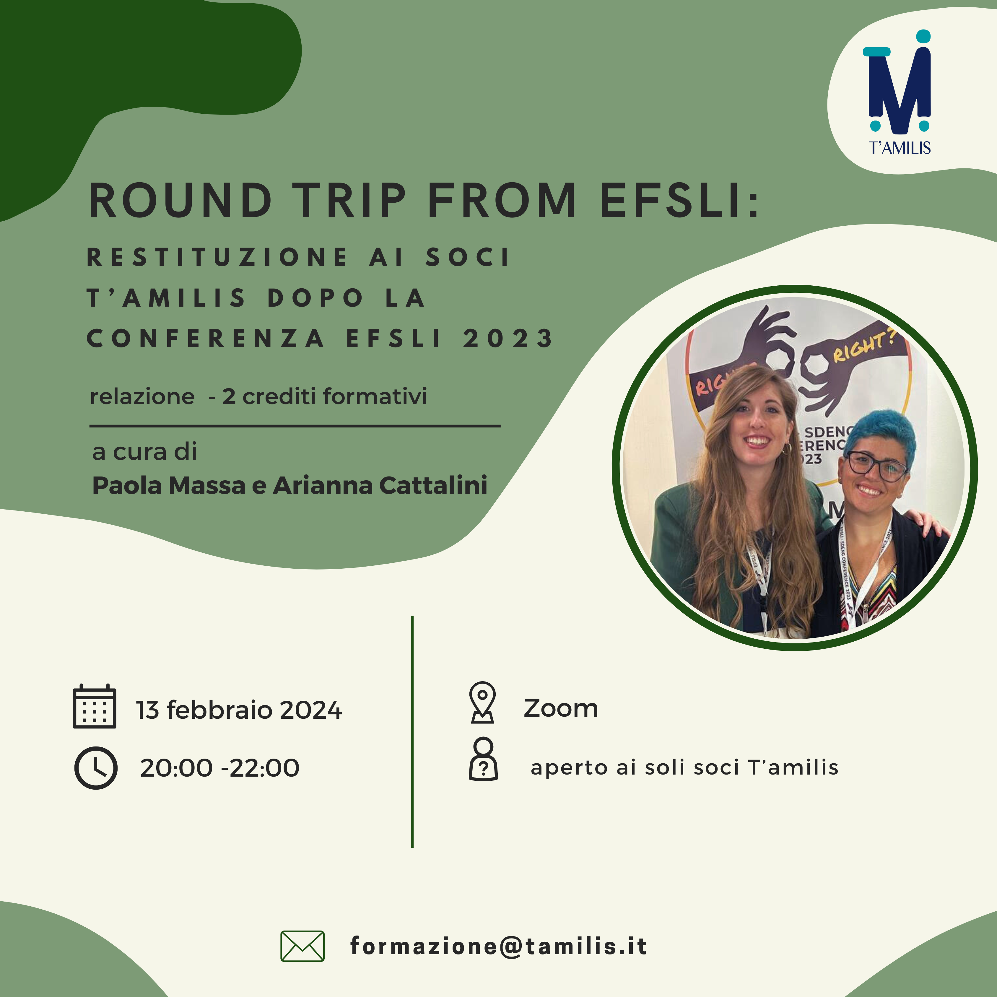 formazione T'amilis_ Road trip from efsli